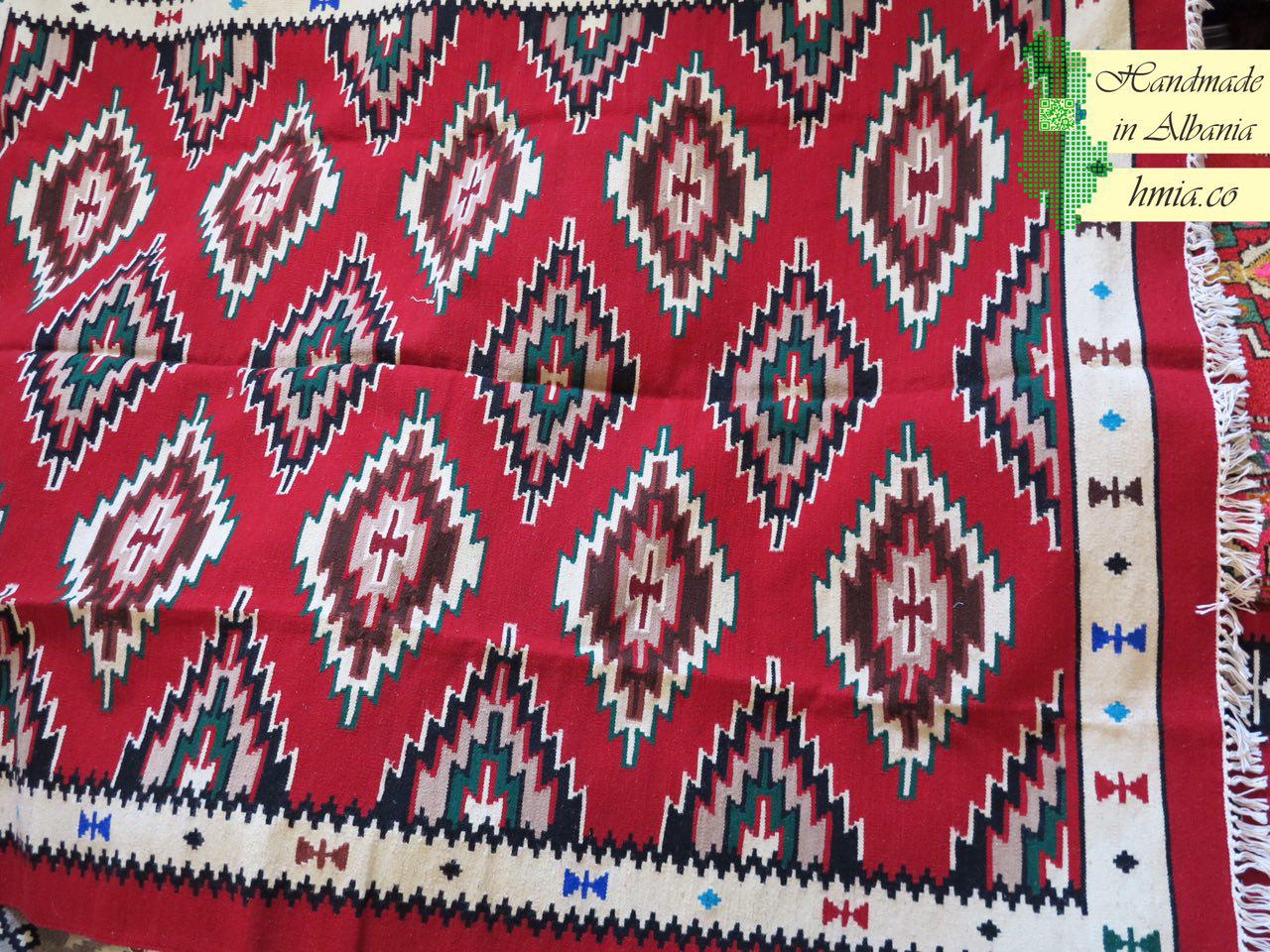 Kilim / Rug (Qilim) 88 Handmade in Albania